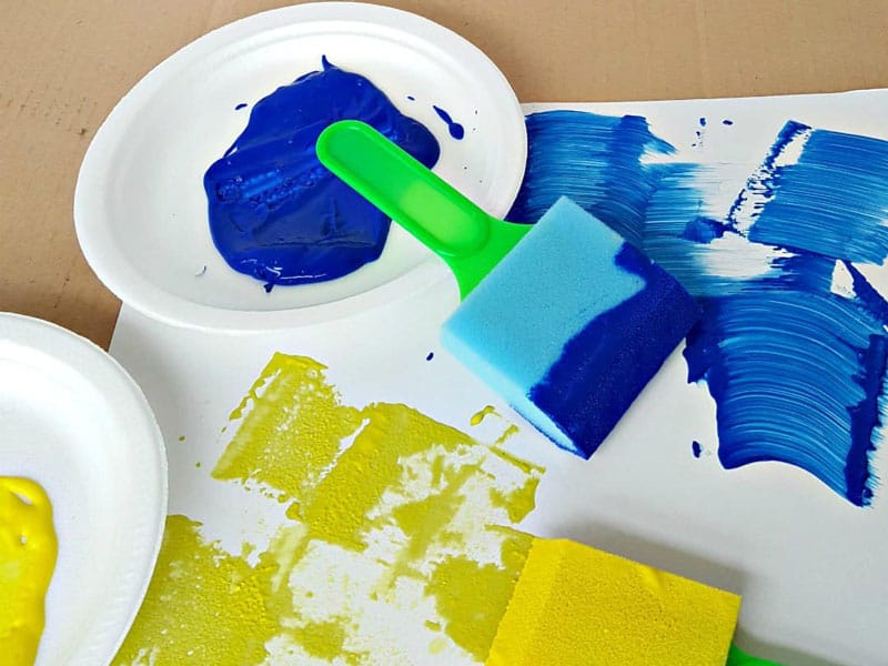 how to paint foam board without it warping