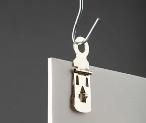 how to hang foam board