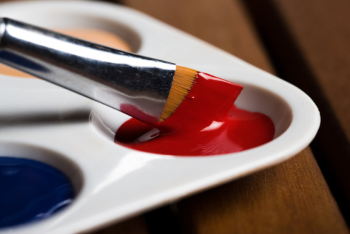 what kind of paint to use on foam board